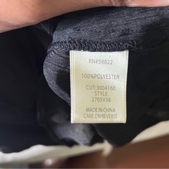 NWT Max Studio Black Top Size XS - Picture 5 of 5